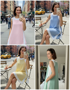 Women's Casual Two Piece Sets Color Block Crewneck Short Sleeve Pullover Tops Matching Shorts with Pockets